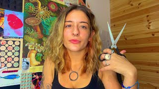 [ASMR] Haircut ✂️ Face Massage 🧼 Ear Exam 👂 FAST & CHAOTIC