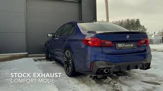 BMW M5 f90  - Exhaust Sound compilation