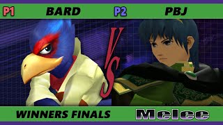 S@X 439 Winners Finals - Bard (Falco) Vs. PBJ (Marth) Smash Melee - SSBM