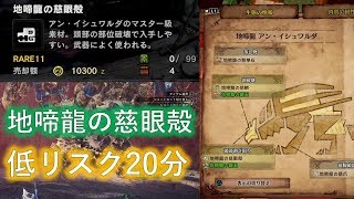 【MHWI】ラスボス素材「地啼龍の慈眼殻」ソロ低リスク周回法・榴弾ヘビーボウガン