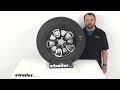 etrailer karrier st205 75r15 radial trailer tire with 15