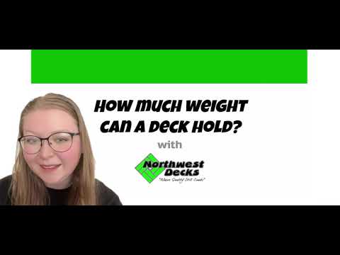 Can a deck hold 2000 pounds?