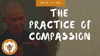 The Practice of Compassion  | Dharma Talk by Thich Nhat Hanh, 2013.11.03