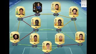 FIFA 19　dv rivals対戦相手のスカッドにびびってクリロナを投入した結果・・