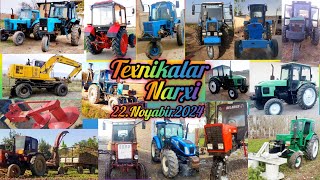 Traktor bozori 22.Noyabir.2024 Belarus Mtz Ttz T28 T40 Yumz Ekskavatir Hyundai New Holland Kuf-1.8.