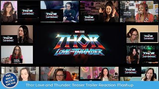 Ladies Edition | Thor: Love and Thunder | Official Teaser Trailer | Reaction Mashup
