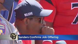 Deion Sanders confirms coaching offer from Colorado Buffaloes