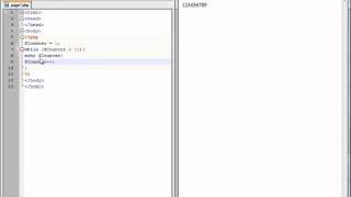 PHP Lesson 17 - The While Loop in PHP