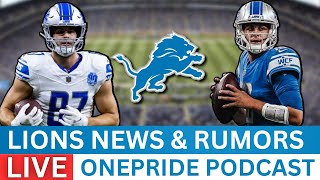 Detroit Lions Now: Live News & Rumors + Q&A w/ Mike Kimber (March 21)