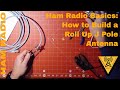 Ham Radio Basics: Ladder Line J Pole Antenna Build