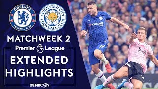 Chelsea v. Leicester City | PREMIER LEAGUE HIGHLIGHTS | 8/18/19 | NBC Sports