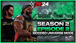 SWW Adrenaline | WWE 2K24 Modded CAW Universe Mode | S2 Ep. 2