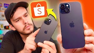 RESOLVI COMPRAR UM IPHONE 15 NA SHOPEE