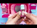 66 minutes satisfying with unboxing magic unicorn cake and tea set toys collection review toys