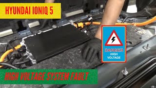 Hyundai Ioniq 5 High Voltage System Fault - Battery Light On