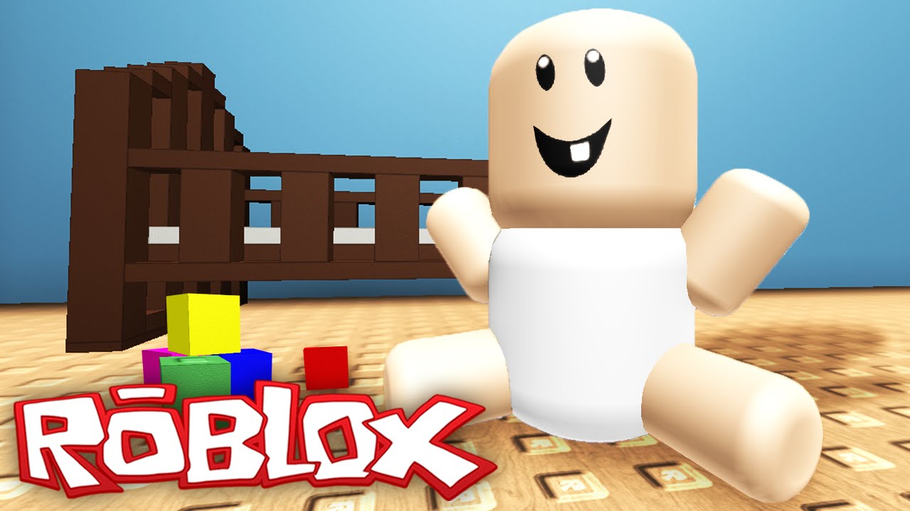 BEING A BABY IN ROBLOX - YouTube