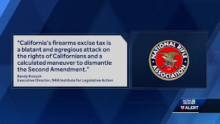 NRA challenges California's tax on firearm, ammunition sales