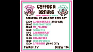 PAPPAFUNK GUEST SET: COFFEE & DONUTS (45s only) Raid Train Twitch rerun