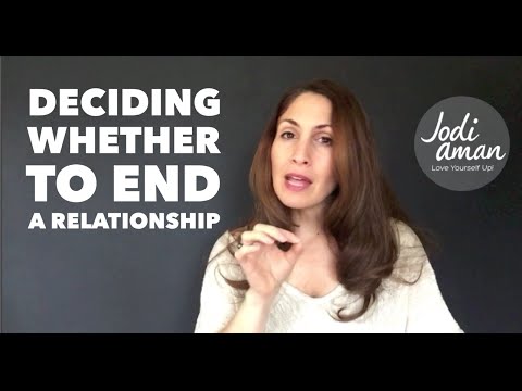 Deciding To End A Relationship Deciding To End A Relationship