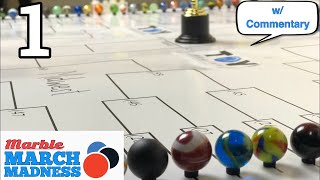 Marble March Madness 2018: Round 1 (Part 1) | Premier Marble Racing