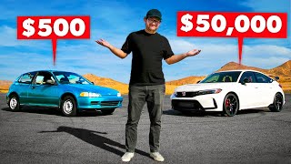 $500 vs $50,000 Honda Civic
