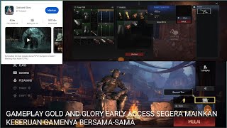 GAMEPLAY GOLD AND GLORY (EARLY ACCESS) DENGAN NUANSA KERAJAAN, DUNGEON, DAN LOOTING