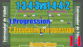 [Training Idea14]1343vs1442/Progression/Preventing a Progression