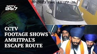 On Camera, Amritpal Singh Seen In SUV Crossing Toll Plaza In Punjab