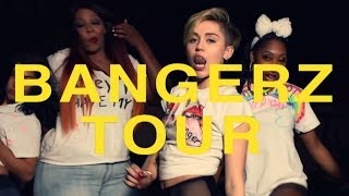 Miley Cyrus Tongue & Twerking "Bangerz" Tour Promo Video