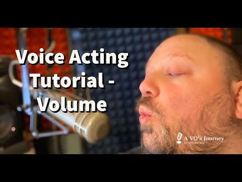 Voice Acting Tutorial Volume Youtube