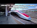 KEREN BANGET! DARI JAKARTA KE BANDUNG CUMA 30 MENIT NAIK KERETA CEPAT JAKARTA - BANDUNG, WHOOSH.