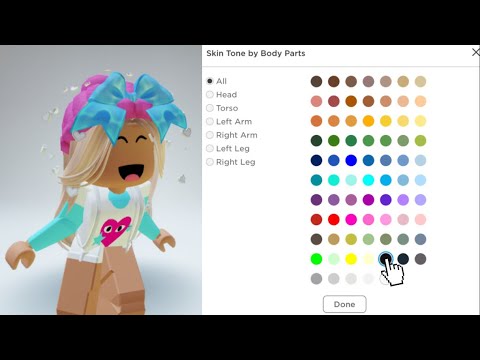 How to get black skin color on Roblox mobile / iPad!