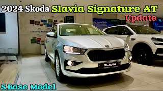 Skoda Slavia Signature 1.0 L TSi AT ❤️ Skoda Slavia 2024 Update