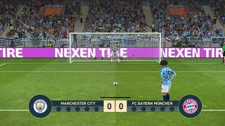 Manchester city vs fc Bayern Munich - penalty shootout - pes2019