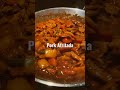 pork afritada. katakam takam na pang ulam