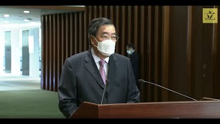 立法會主席會見傳媒(2022/05/09)