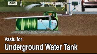 अंडरग्राउंड वाटरटैंक / भूमिगत पानी की टंकी ~ वास्तु टिप्स और उपाय ~ Vastu for Underground Water Tank