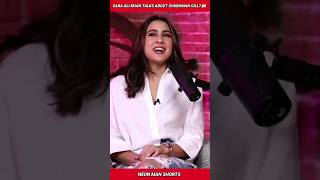 Sara Ali Khan talks about Shubman Gill? 👀 | Sara Ali Khan Shubman Gill News Shorts Facts #shorts