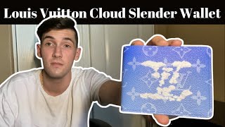 Louis Vuitton Cloud Collection Slender Wallet Unboxing