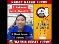 5 MAKANAN ANTI OBESITI - DR NORMAN NORAWI