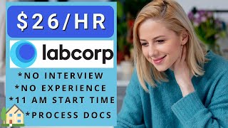Labcorp is Hiring Remote! | No Interview No Experience Work From Home Jobs 2025