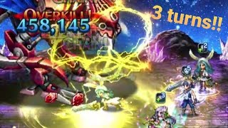 FFBE | Esther vs Death Machine ADV | 3 Turns All Missions