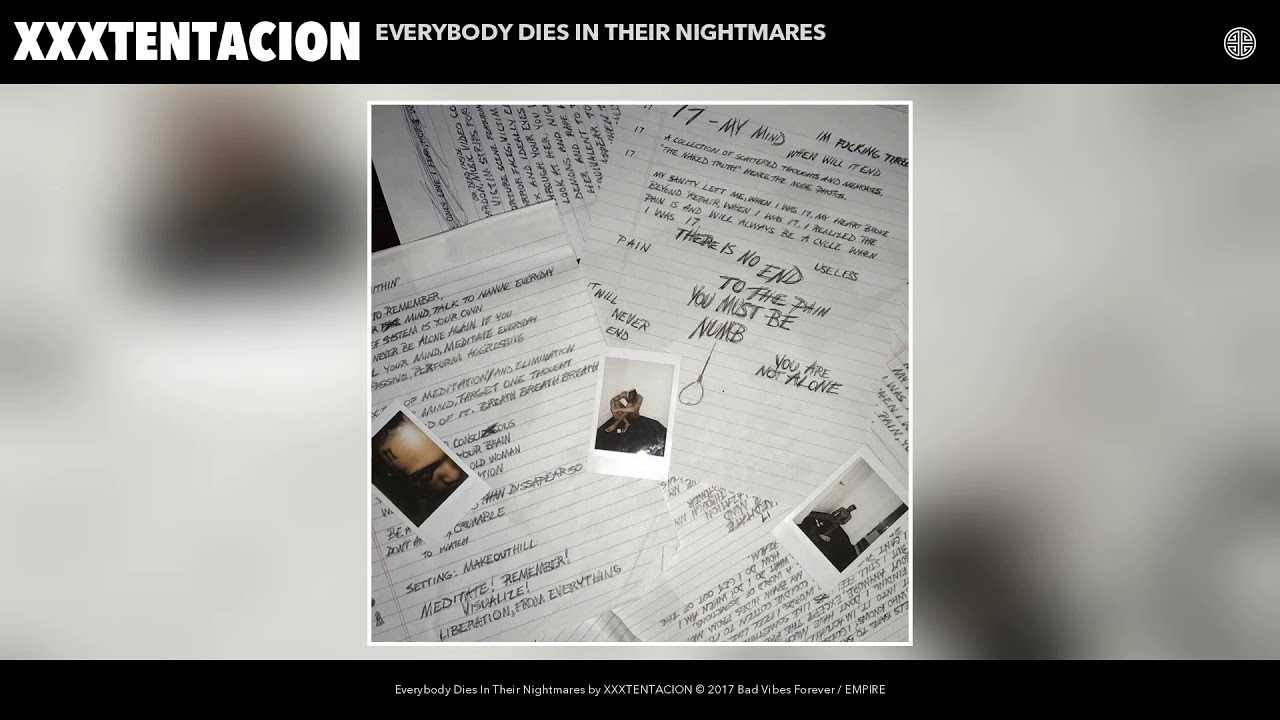 XXXTENTACION - Everybody Dies In Their Nightmares (Audio)’ XXXTENTACION - Everybody Dies In Their Nightmares (Audio)