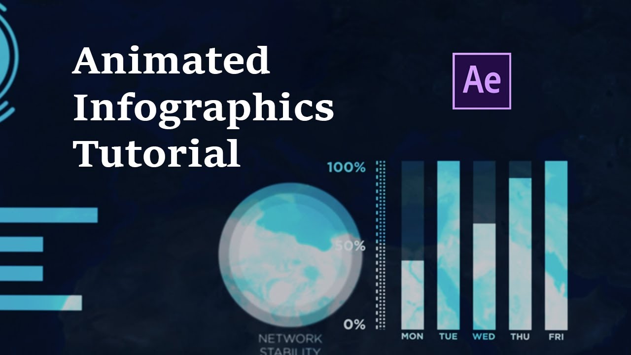 Learn How To Create Infographics Animated After Effects Tutorial