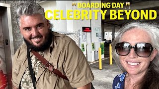 BOARDING DAY!!! CELEBRITY BEYOND 🥂 AQUA CLASS ! ROOM TOUR 9173