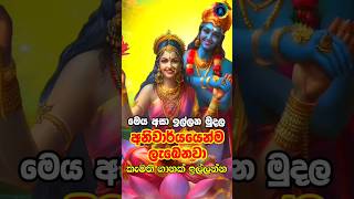 අහක බලන් යන්න එපා..😊❤️🌷🙏 #lakshmi #vishnu #mantra #lakshmimantra #vishnumantra lakshmi vishnu mantra