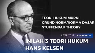 INILAH 3 TEORI HUKUM TERKENAL HANS KELSEN-HUKUM MURNI GRUND NORM STUFFENBAU THEORY