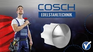 COSCH Edelstahltechnik | Montage Einsteckkappe 78351, 78352