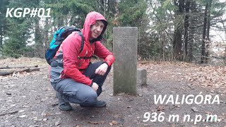 Korona Gór Polski #01 - 10. Waligóra 936 m n.p.m., GÓRY KAMIENNE