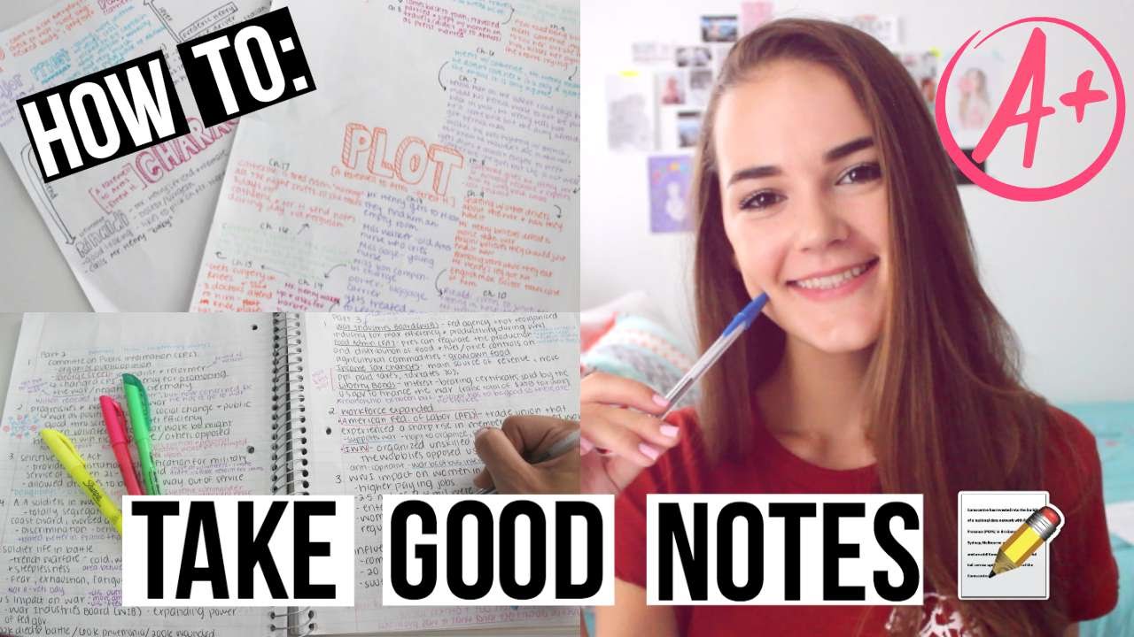 How To: Take Good Notes! | Reese Regan - YouTube